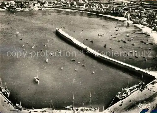 AK / Ansichtskarte Roscoff Port vue aerienne Roscoff