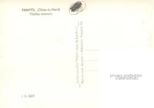AK / Ansichtskarte Paimpol Vieilles maisons Paimpol