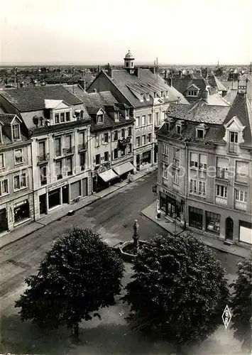 AK / Ansichtskarte Cernay_Elsass Vue du haut de l eglise sur le centre Cernay Elsass