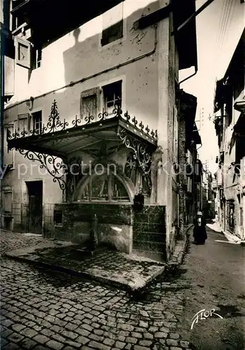 AK / Ansichtskarte Mende Fontaine Notre Dame Mende