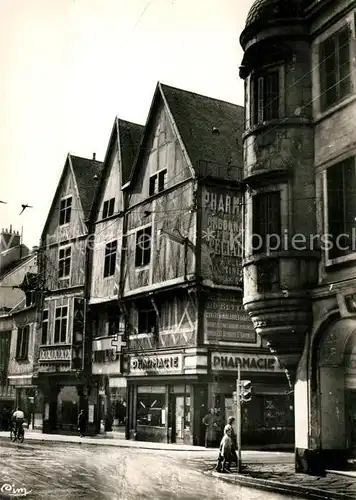 AK / Ansichtskarte Dijon_Cote_d_Or Maison aux Trois Visages Dijon_Cote_d_Or