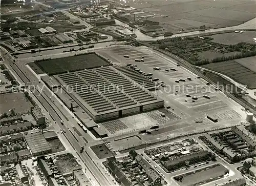 AK / Ansichtskarte Leeuwarden Industriegebaeude Fliegeraufnahme Leeuwarden