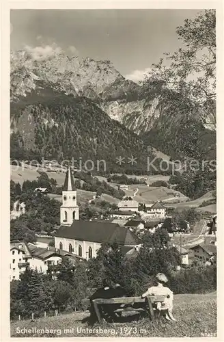 AK / Ansichtskarte Schellenberg_Marktschellenberg Untersberg Panorama Schellenberg