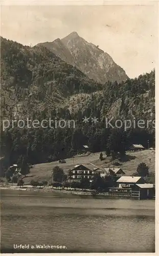 AK / Ansichtskarte Urfeld_Walchensee Panorama Urfeld Walchensee