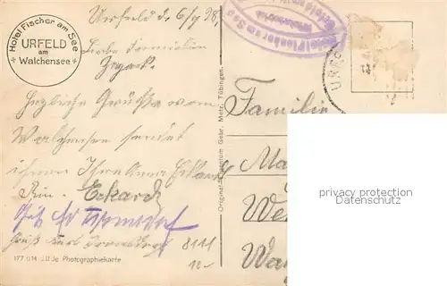 AK / Ansichtskarte Urfeld_Walchensee Panorama Urfeld Walchensee