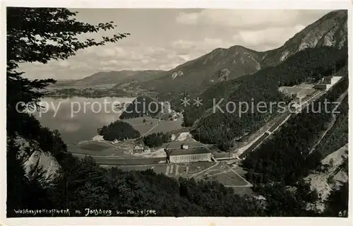 AK / Ansichtskarte Walchensee Kraftwerk Jochberg Kochelsee Walchensee