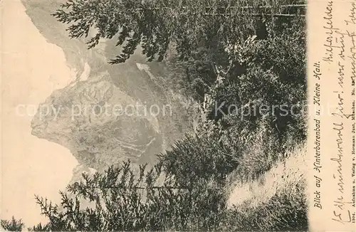 AK / Ansichtskarte Hinterbaerenbad Kleine Halt Panorama Hinterbaerenbad