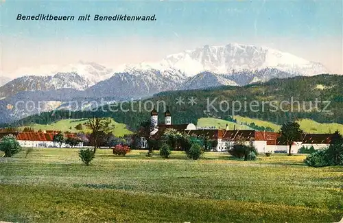 AK / Ansichtskarte Benediktbeuern Kloster Benediktenwand Benediktbeuern