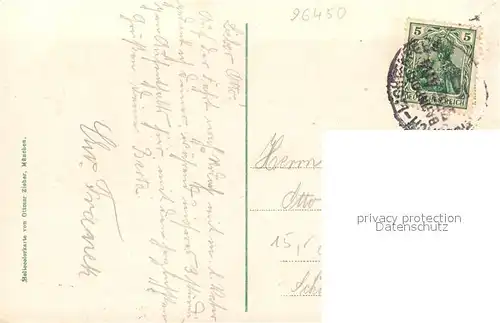 AK / Ansichtskarte Coburg Veste Schloss Ehrenberg Rosenau Callenberg Coburg