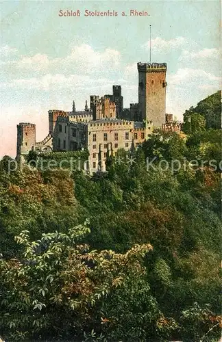 AK / Ansichtskarte Koblenz_Rhein Schloss Stolzenfels Koblenz_Rhein