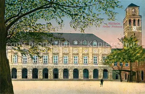 AK / Ansichtskarte Muelheim_Ruhr Neues Rathaus Muelheim Ruhr