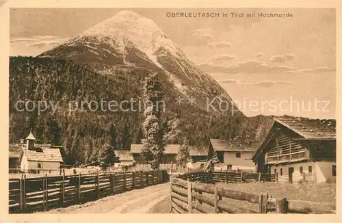 AK / Ansichtskarte Oberleutasch Panorama Hochmunde Oberleutasch