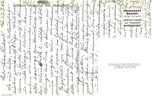 AK / Ansichtskarte Schenkenzell Panorama Schenkenzell