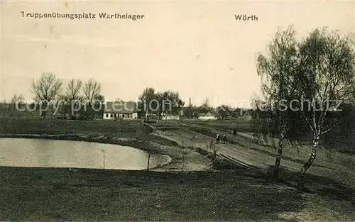 AK / Ansichtskarte Warthelager Truppenuebungsplatz Warthelager