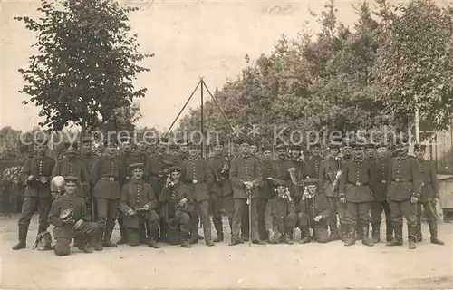 AK / Ansichtskarte Hannover Soldaten Kompanie Gruppenbild Hannover