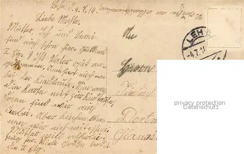 AK / Ansichtskarte Lehn Wohnhaus Lehn