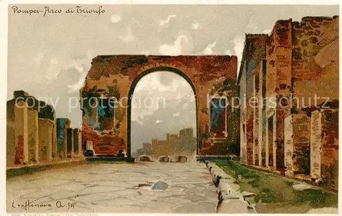 AK / Ansichtskarte Pompei Arco di Trionfo Pompei