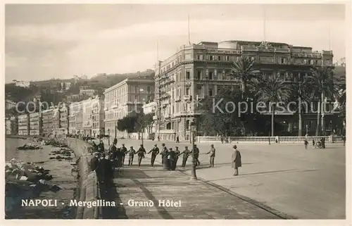 AK / Ansichtskarte Napoli_Neapel Mergellina Grand Hotel Napoli Neapel