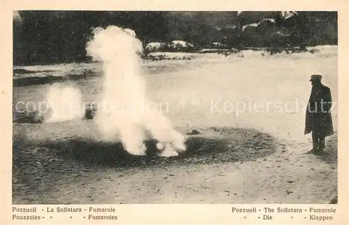 AK / Ansichtskarte Pozzuoli La Solfatara Fumarole Pozzuoli