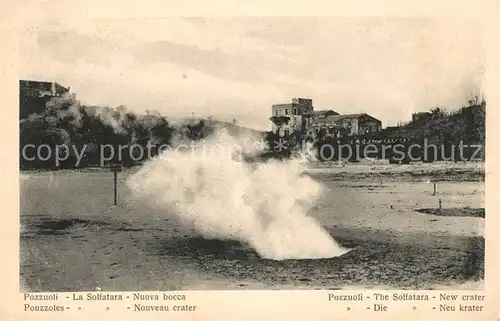 AK / Ansichtskarte Pozzuoli La Solfatara Nuova bocca Pozzuoli