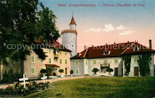 AK / Ansichtskarte Cirey_Vesoul Schloss Chatillon Cirey Vesoul