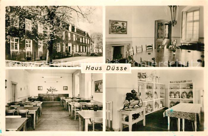 Ak Ansichtskarte Soest Arnsberg Haus Duesse Details