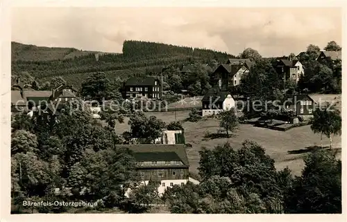 AK / Ansichtskarte Baerenfels_Erzgebirge Panorama Baerenfels Erzgebirge