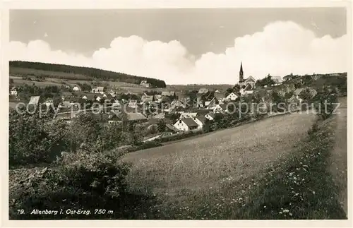 AK / Ansichtskarte Altenberg_Erzgebirge Panorama Altenberg Erzgebirge
