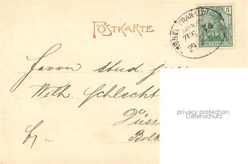 AK / Ansichtskarte Giessen_Lahn Partie an der Lahn Giessen_Lahn