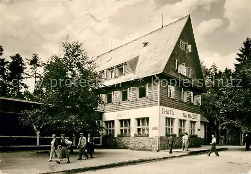AK / Ansichtskarte Moravsky_Kras Chata na Macose Moravsky Kras