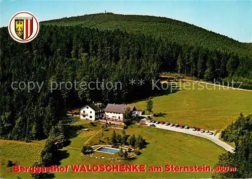 AK / Ansichtskarte Bad_Leonfelden Fliegeraufnahme Berggasthof Waldschenke am Sternstein Bad_Leonfelden