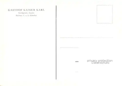 AK / Ansichtskarte Grossgmain Gasthaus Kaiser Karl Grossgmain