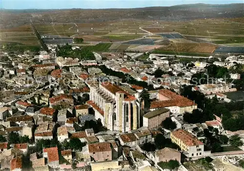 AK / Ansichtskarte Saint Maximin la Sainte Baume Fliegeraufnahme Saint Maximin la Sainte Baume