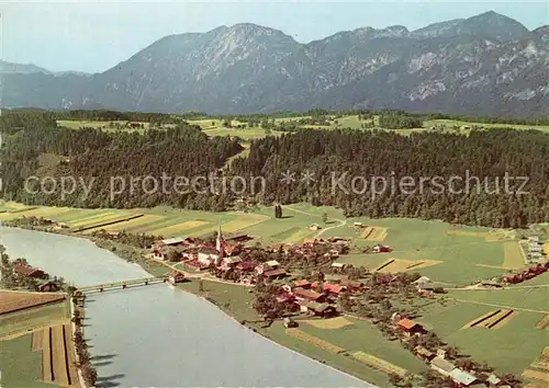 AK / Ansichtskarte Angath Fliegeraufnahme mit Unterangerberg Angath