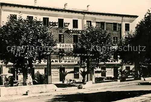 AK / Ansichtskarte Digne les Bains Hotel du Grand Paris sur la Route Napoleon et Route d hiver des Alpes Digne les Bains