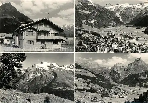 AK / Ansichtskarte Engelberg_OW Ferienheim St Raphael Alpenpanorama Engelberg OW