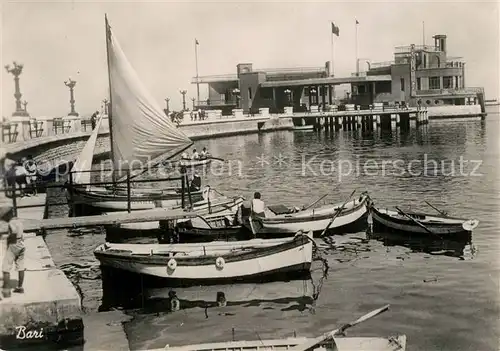 AK / Ansichtskarte Bari_Puglia Ristorante Adriatico Porto Bari Puglia