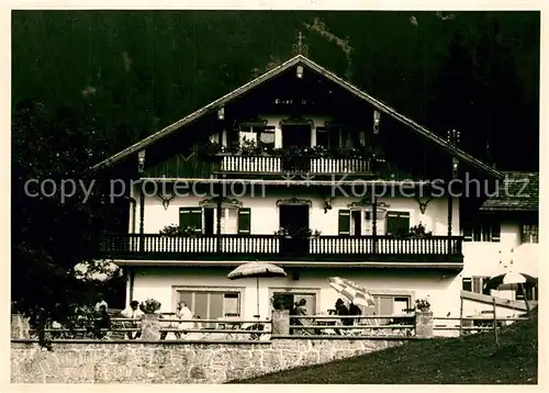 AK / Ansichtskarte Samerberg Alpengasthof Duftbraeu Samerberg