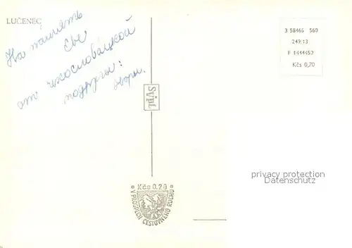 AK / Ansichtskarte Lucenec Strassenpartie Lucenec