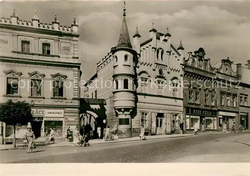 AK / Ansichtskarte Havlickuv_Brod_Nemecky_Brod Haeuserpartie Innenstadt Havlickuv_Brod