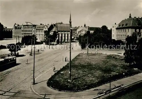AK / Ansichtskarte Ceske_Budejovice Platz Innenstadt Ceske Budejovice