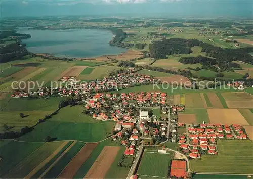 AK / Ansichtskarte Petting Waginger See Fliegeraufnahme Petting