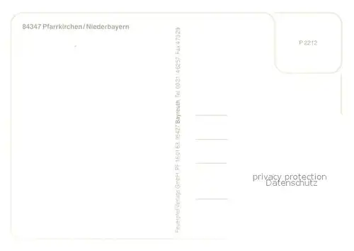 AK / Ansichtskarte Pfarrkirchen_Inn Teilansichten Innenstadt Kirche Brunnen Pfarrkirchen Inn