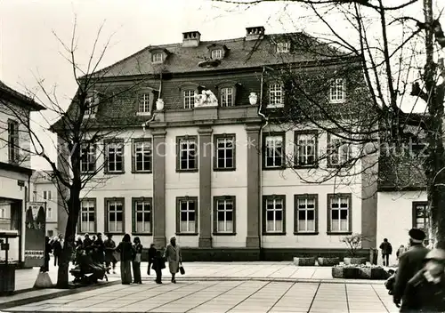 AK / Ansichtskarte Weimar_Thueringen Wittumspalais Schillerstrasse Geschichte Weimar Thueringen