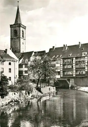 AK / Ansichtskarte Erfurt Kraemerbruecke Geschichte Erfurt