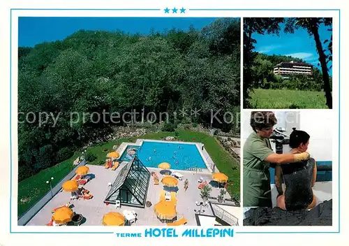 AK / Ansichtskarte Montegrotto_Terme Terme Hotel Millepini Swimming Pool Kuranwendung Montegrotto Terme