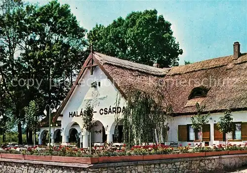 AK / Ansichtskarte Keszthely Halaszesarda Fischerschenke Keszthely
