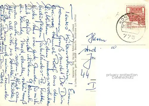 AK / Ansichtskarte Konstanz_Bodensee Hafen Fliegeraufnahme Konstanz_Bodensee