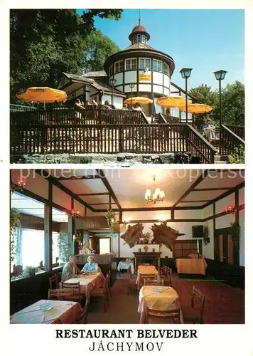 AK / Ansichtskarte Jachymov Restaurant Belveder Jachymov