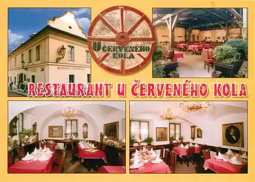 AK / Ansichtskarte Praha_Prahy_Prague Restaurant U Cerveneho kola Praha_Prahy_Prague